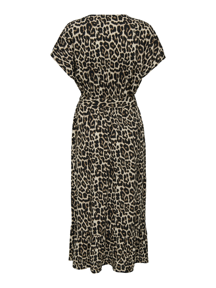 ONLZILLA ADELE SS LONG DRESS NOOS W, Timber Wolf/631 WILDLIFE 272236003 Bild 2