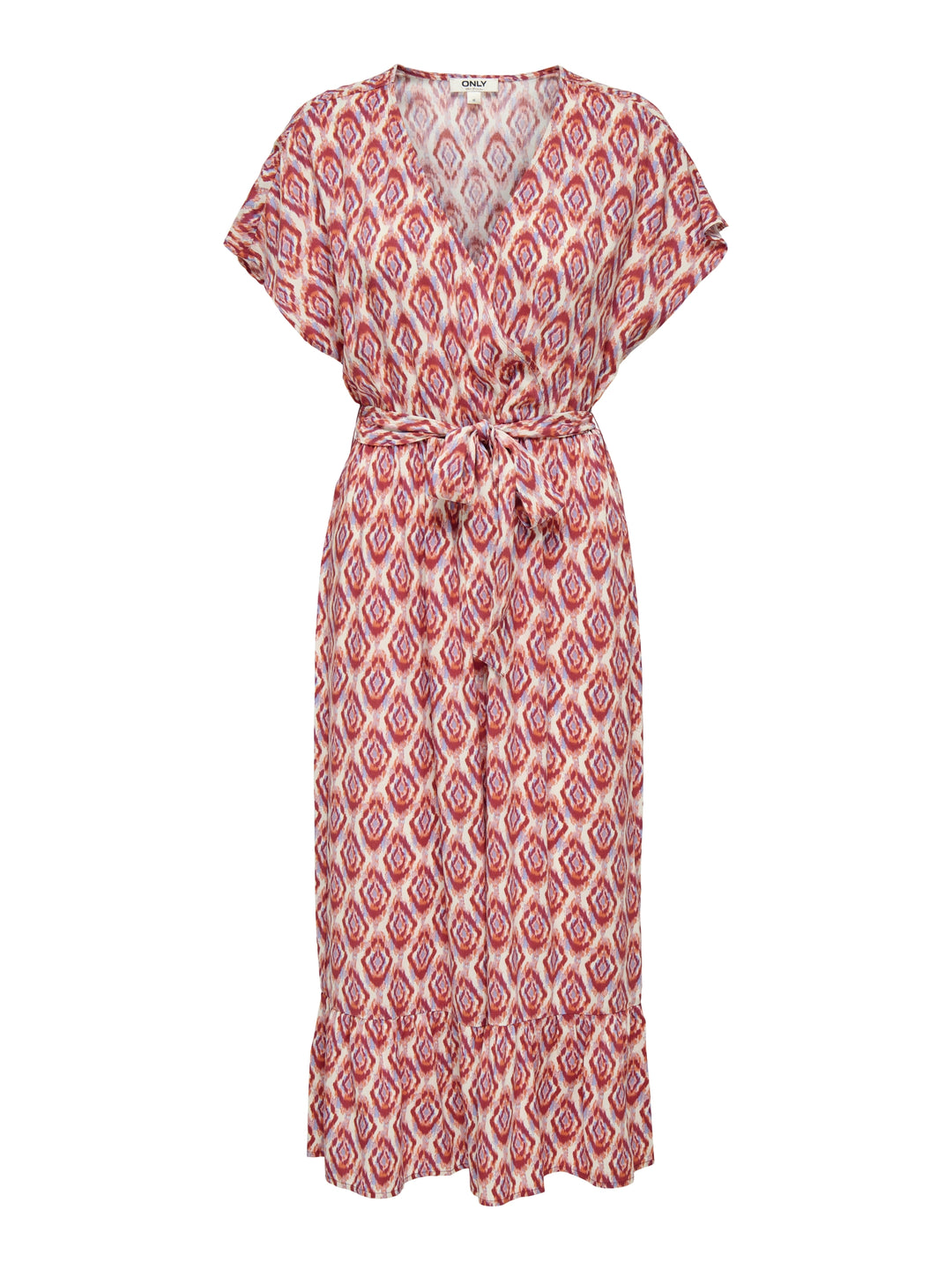 ONLZILLA ADELE SS LONG DRESS NOOS W, Equestrian Red/547 WARM 283495001 Bild 1