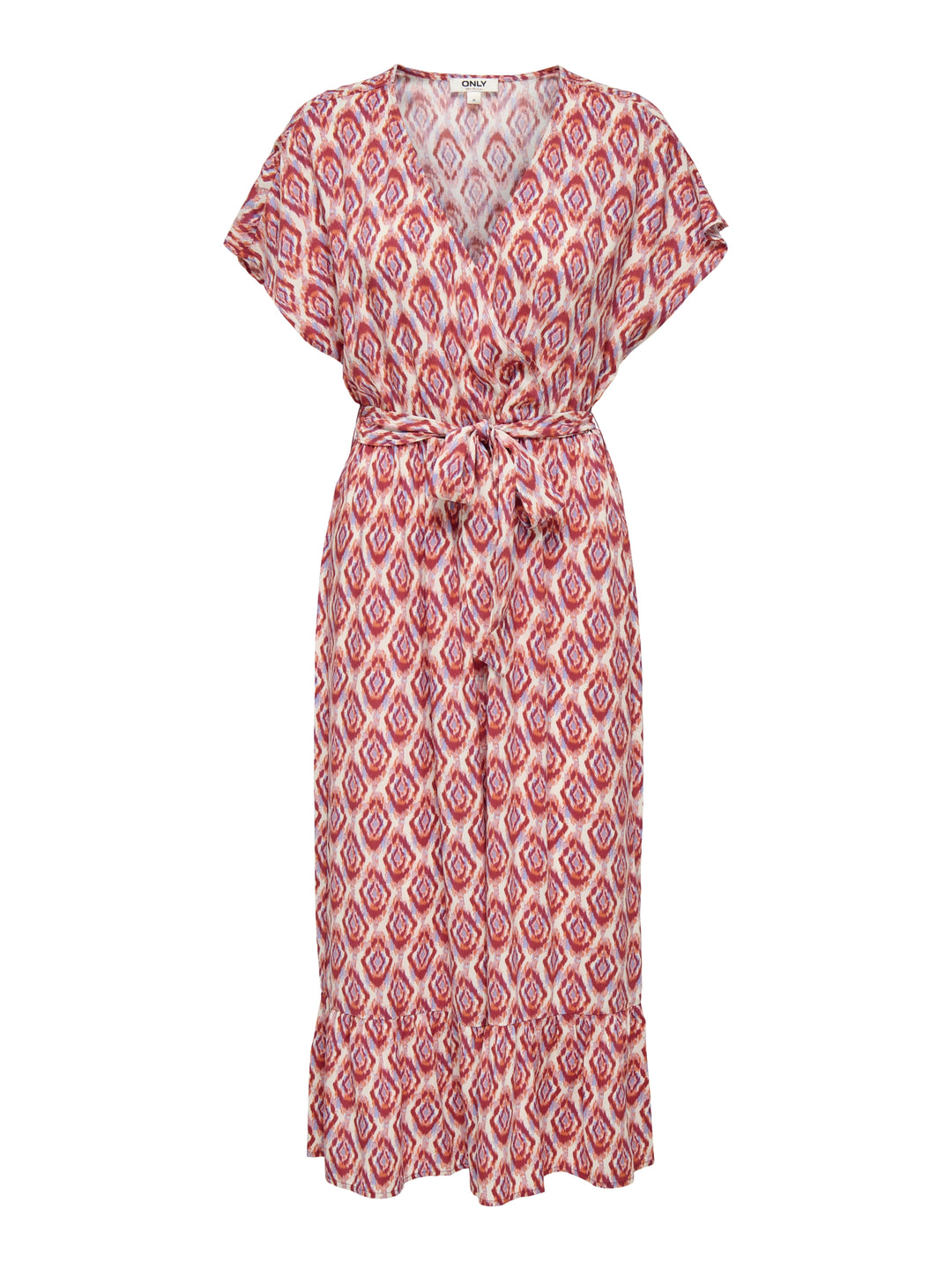 ONLZILLA ADELE SS LONG DRESS NOOS W, Equestrian Red/547 WARM 283495001 Bild 1