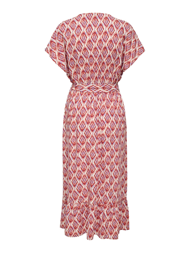 ONLZILLA ADELE SS LONG DRESS NOOS W, Equestrian Red/547 WARM 283495001 Bild 2
