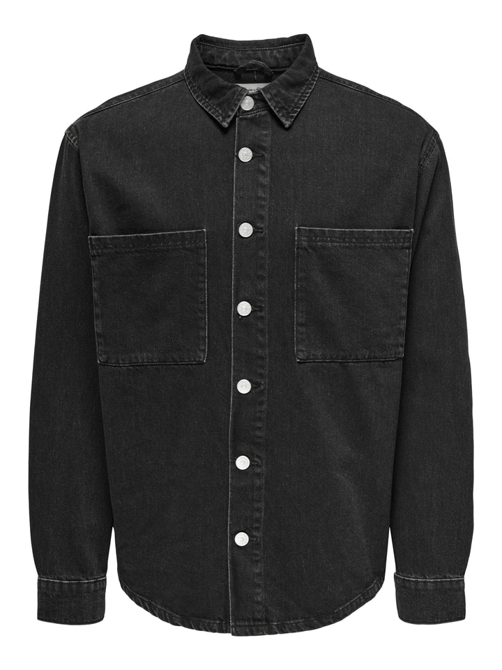 ONSALP BOX AZG DNM JACKET, Washed Black 282739 Bild 1