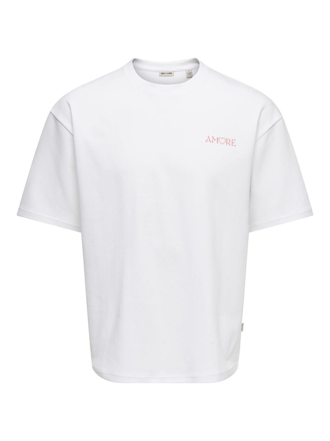 ONSCASPIAN AIRFLEX AMORE BOXY SS TE, Bright White/Amore front 209112003 Bild 1