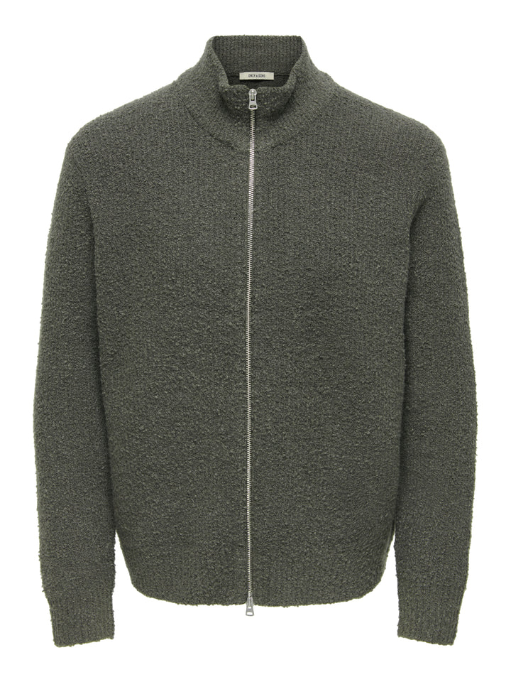 ONSDALE RLX LS CARDIGAN KNIT, Beluga 300541 Bild 1
