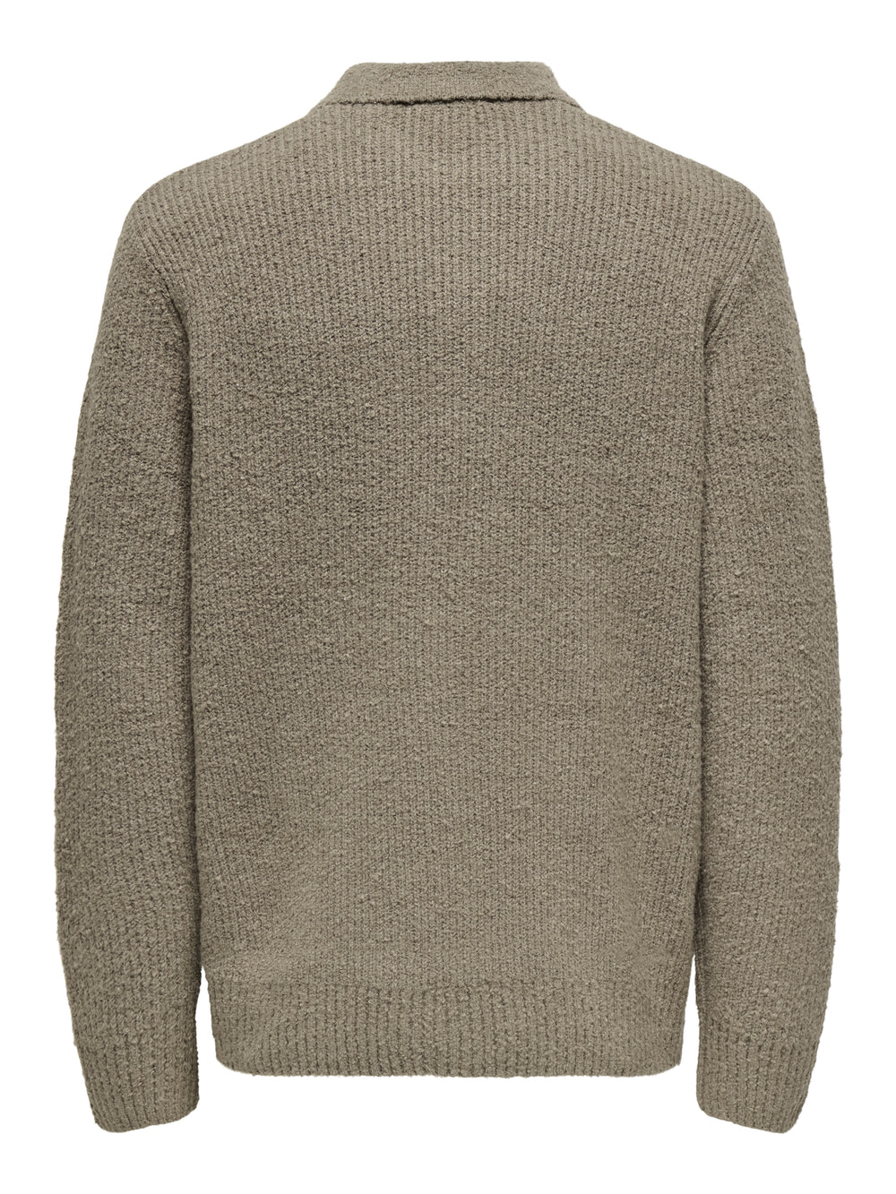 ONSDALE RLX LS POLO KNIT NOOS, Walnut 289140 Bild 2