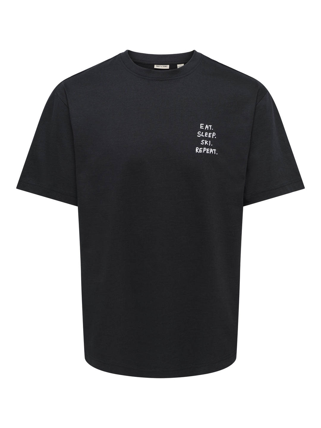 ONSFRED LIFE RLX SS PRINT TEE NOOS, Black/QUOTE 187679032 Bild 1