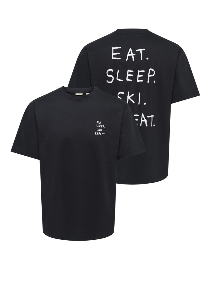 ONSFRED LIFE RLX SS PRINT TEE NOOS, Black/QUOTE 187679032 Bild 4