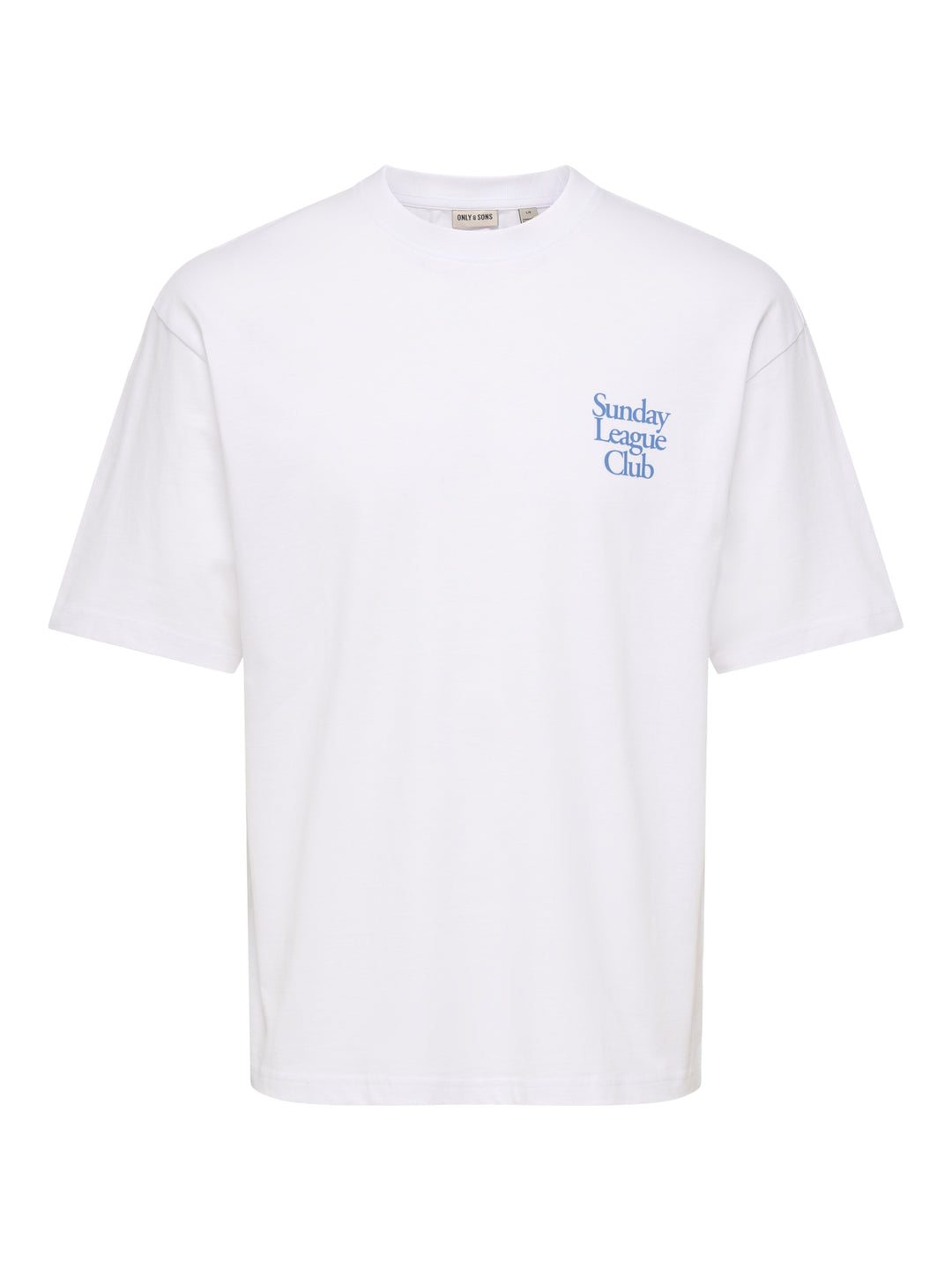 ONSFRED RUN CLUB BOXY SS TEE, Bright White/SUNDAY LEAUGE 209112001 Bild 1