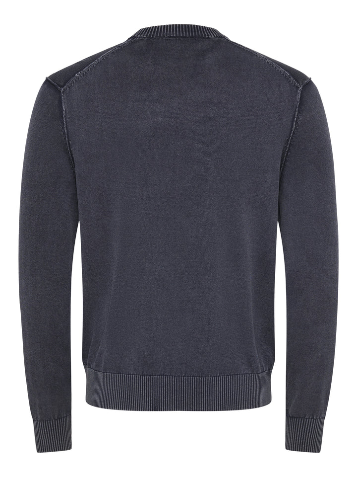 ONSGARSON LS REG WASH CREW KNIT, Dark Sapphire 218590 Bild 2