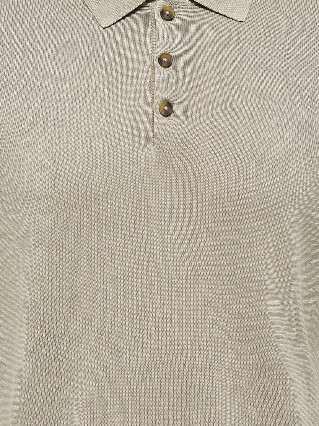 ONSGARSON SS REG WASH POLO KNIT, Chinchilla 202231 Bild 3