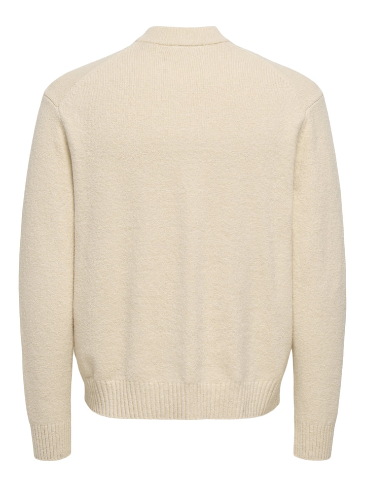 ONSJAMES RLX CARDIGN KNIT, Oatmeal 193519 Bild 2