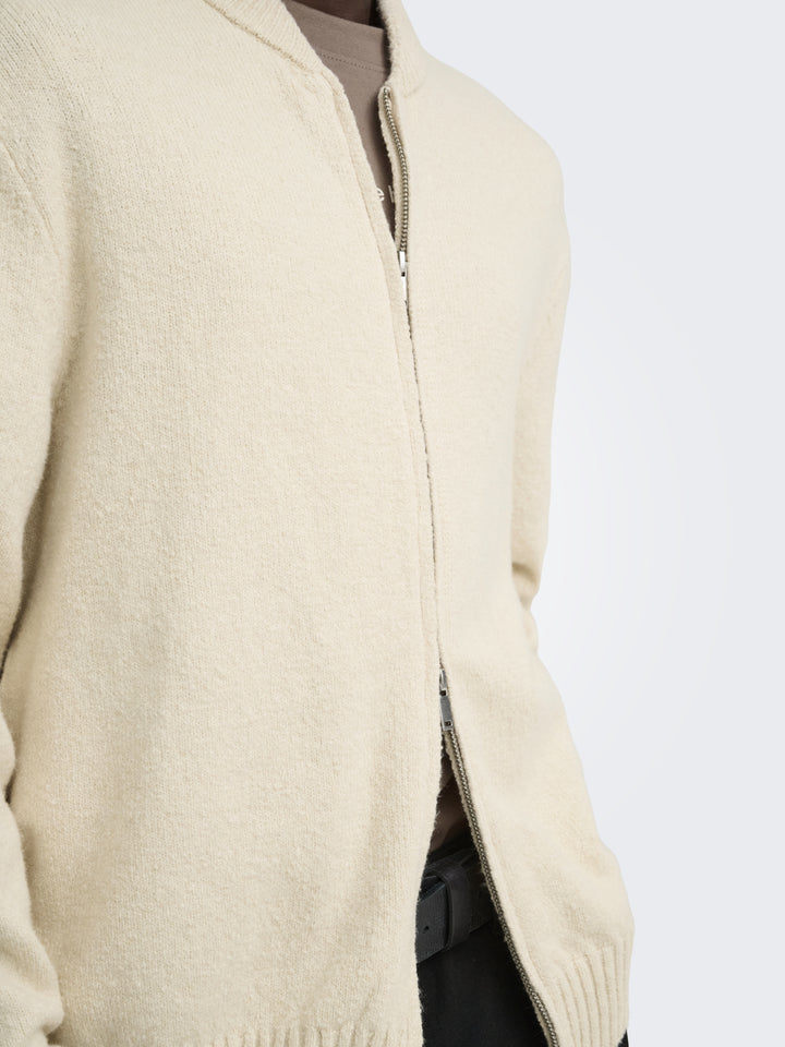 ONSJAMES RLX CARDIGN KNIT, Oatmeal 193519 Bild 3