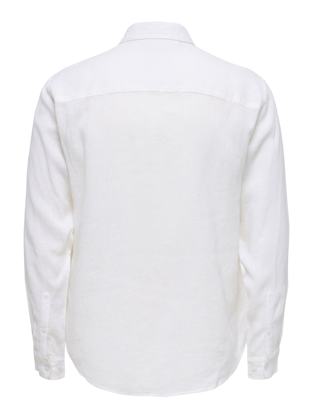 ONSLAURENCE LS LINEN BLEND SHIRT, Bright White 209112 Bild 2