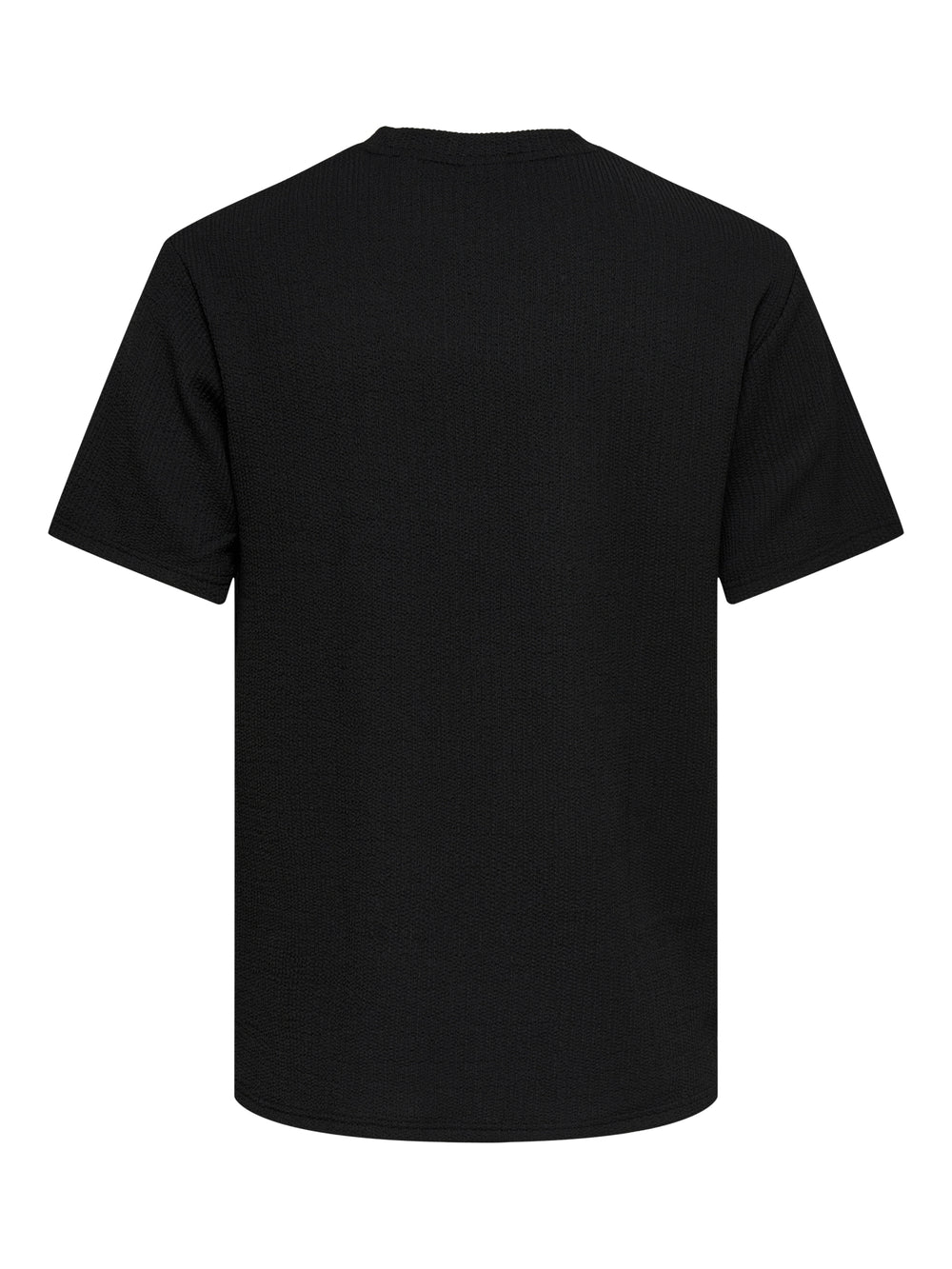 ONSLAZIO LIFE REG SS PLISSE TEE, Black 187679 Bild 2