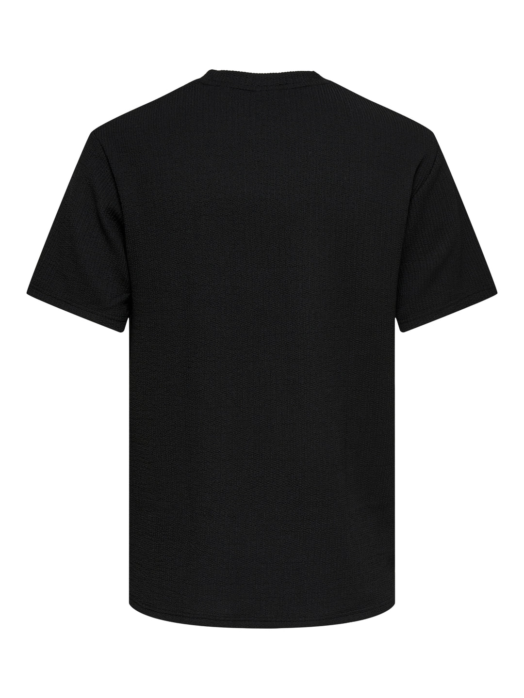 ONSLAZIO LIFE REG SS PLISSE TEE, Black 187679 Bild 2