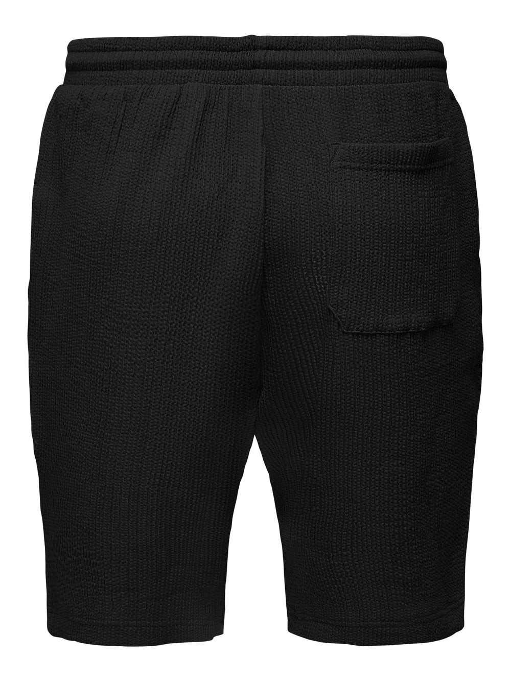 ONSLAZIO LIFE RLX PLISSE S SHORTS T, Black 187679 Bild 2