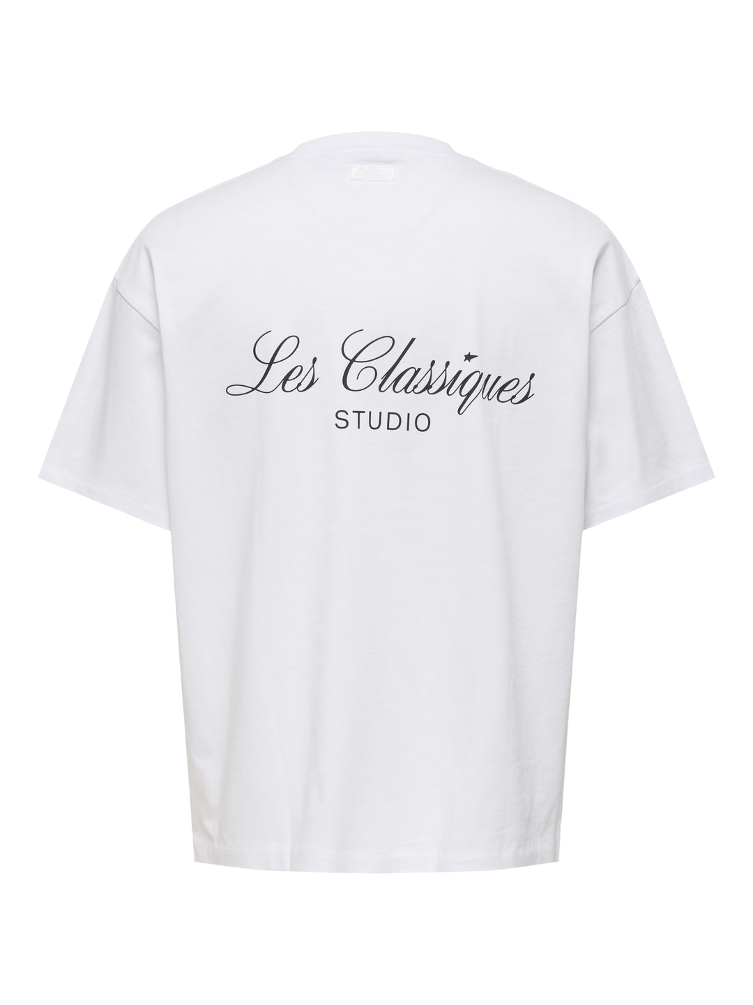 ONSLES CLASSIQUES LOOSE PRINT SS TE, Bright White/STUDIO 209112001 Bild 2