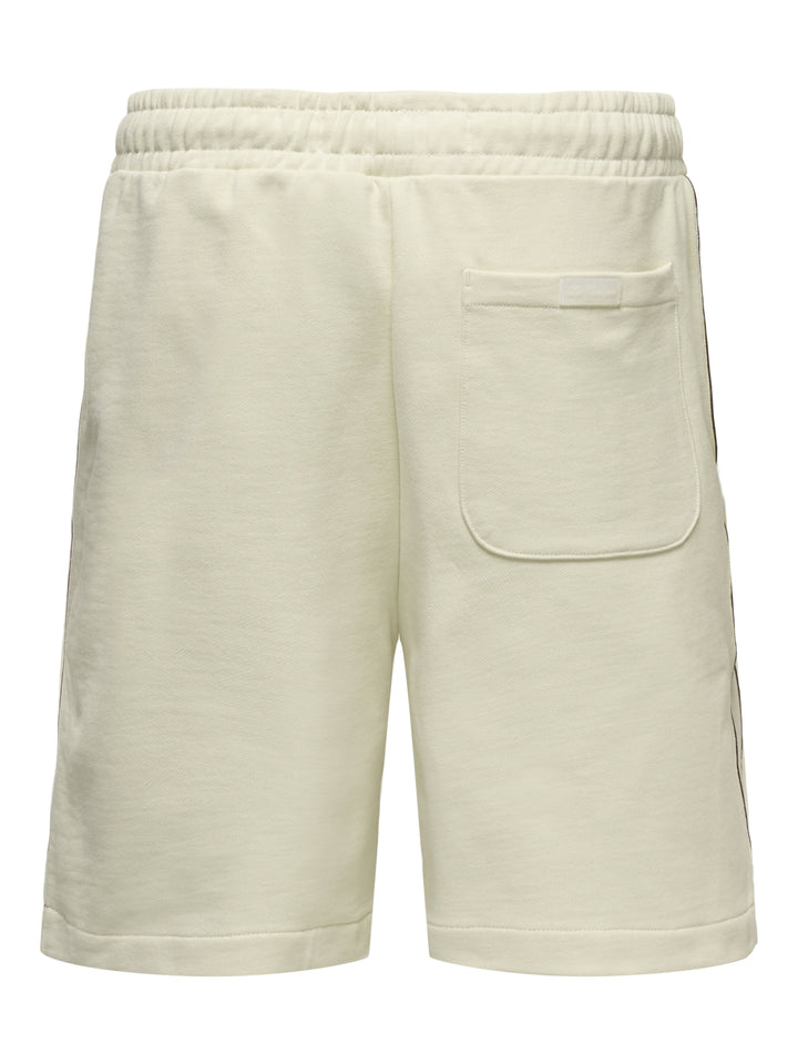 ONSLES CLASSIQUES WIDE SWEAT SHORTS, Whitecap Gray/COFFEE BEAN 277455004 Bild 2