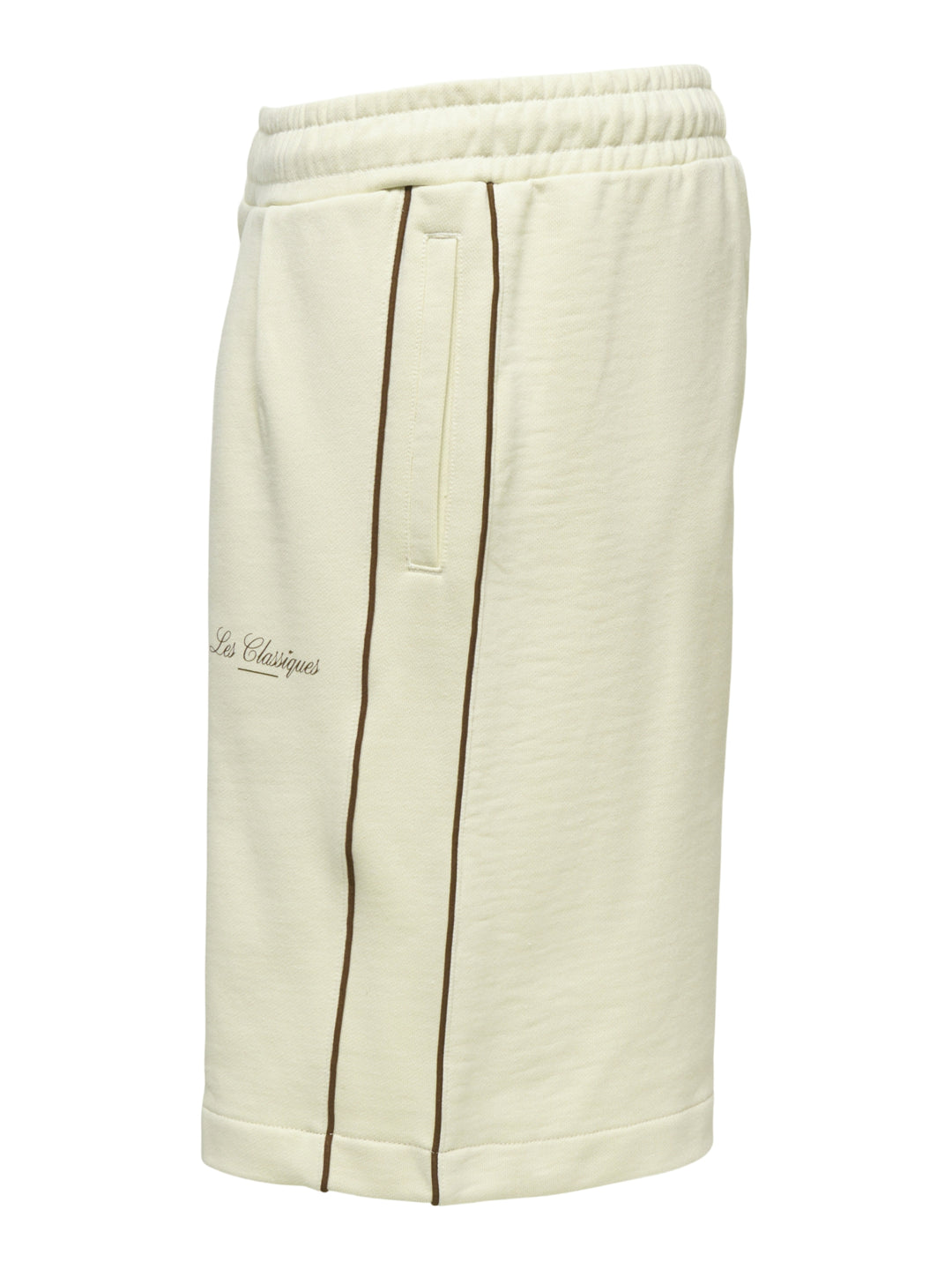 ONSLES CLASSIQUES WIDE SWEAT SHORTS, Whitecap Gray/COFFEE BEAN 277455004 Bild 3
