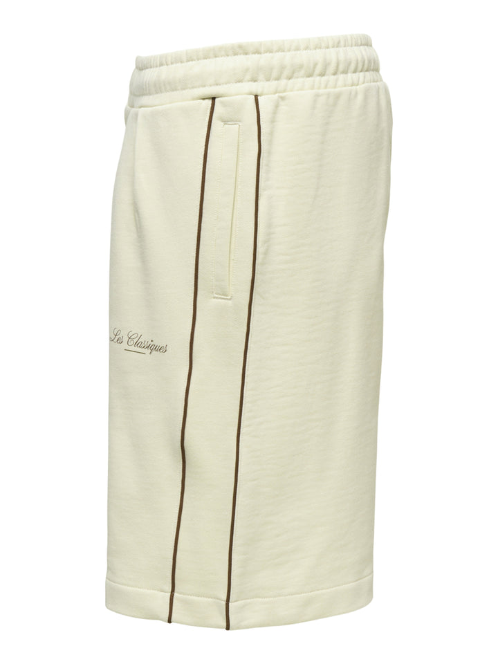 ONSLES CLASSIQUES WIDE SWEAT SHORTS, Whitecap Gray/COFFEE BEAN 277455004 Bild 3