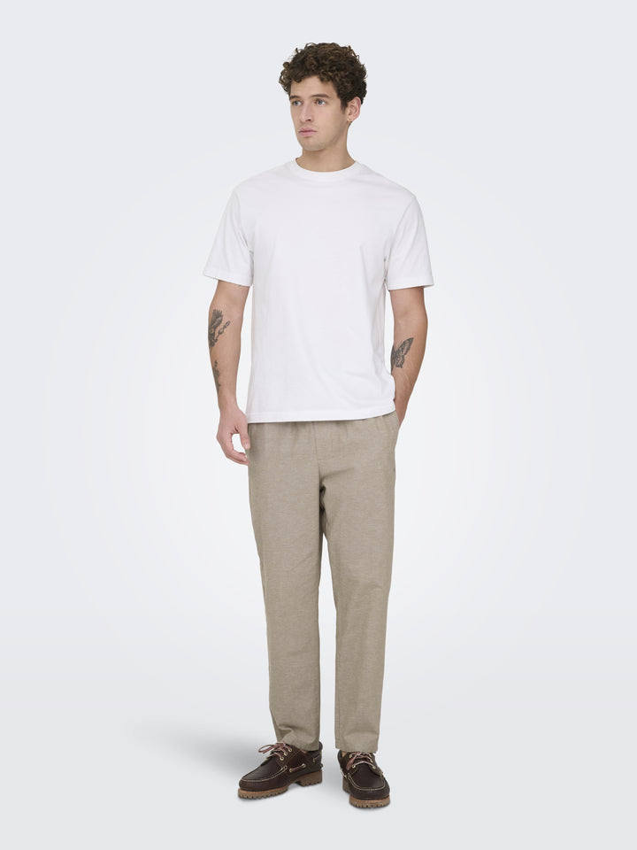 ONSLINUS CROP 0007 COT LIN PNT NOOS, Coriander/TWO TONE (WHITE) 297900002 Bild 6