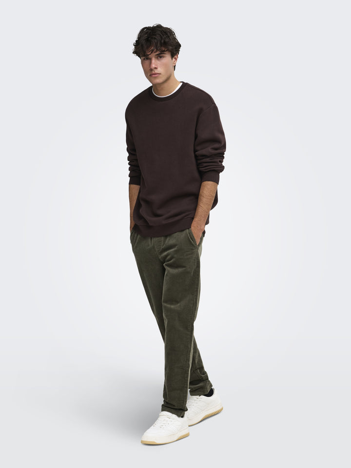 ONSLINUS TAP CORDUROY 0185 PANT NOO, Beluga 300541 Bild 5