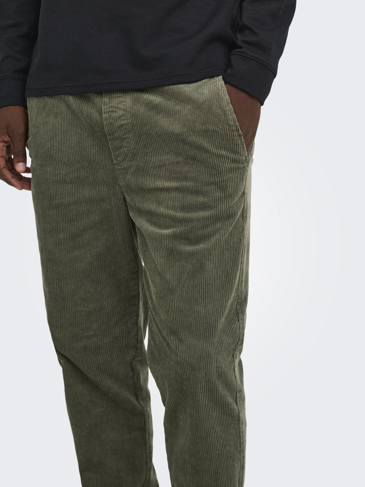 ONSLINUS TAP CORDUROY 0185 PANT NOO, Beluga 300541 Bild 6