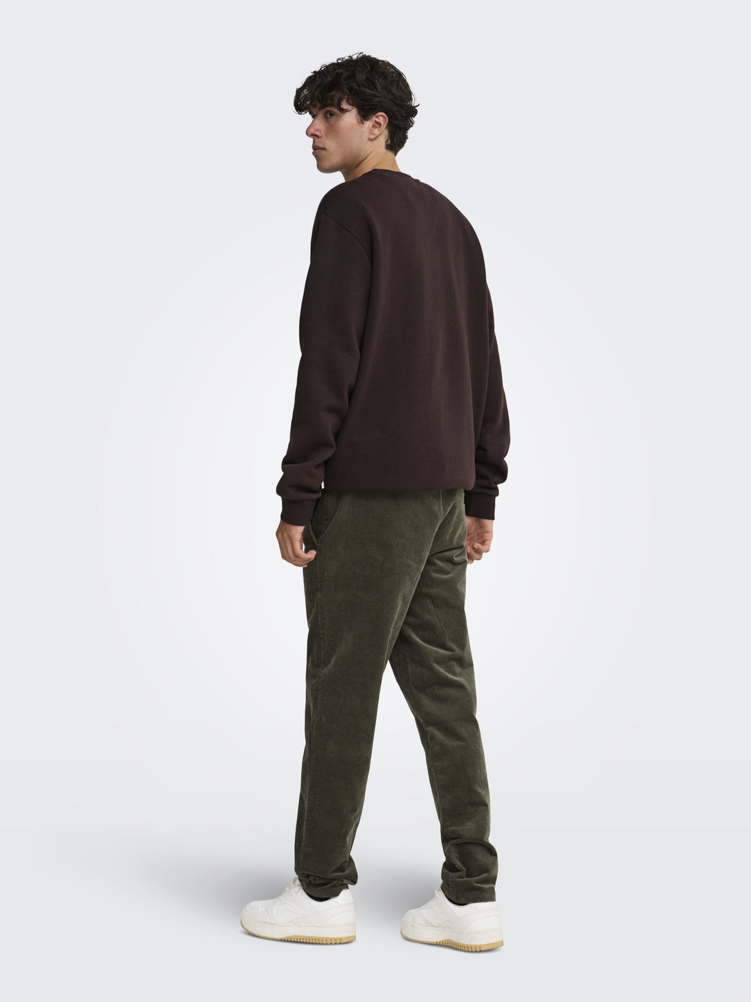 ONSLINUS TAP CORDUROY 0185 PANT NOO, Beluga 300541 Bild 7