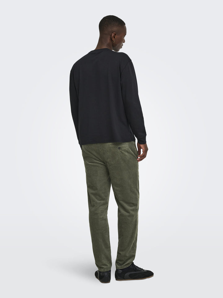 ONSLINUS TAP CORDUROY 0185 PANT NOO, Beluga 300541 Bild 7