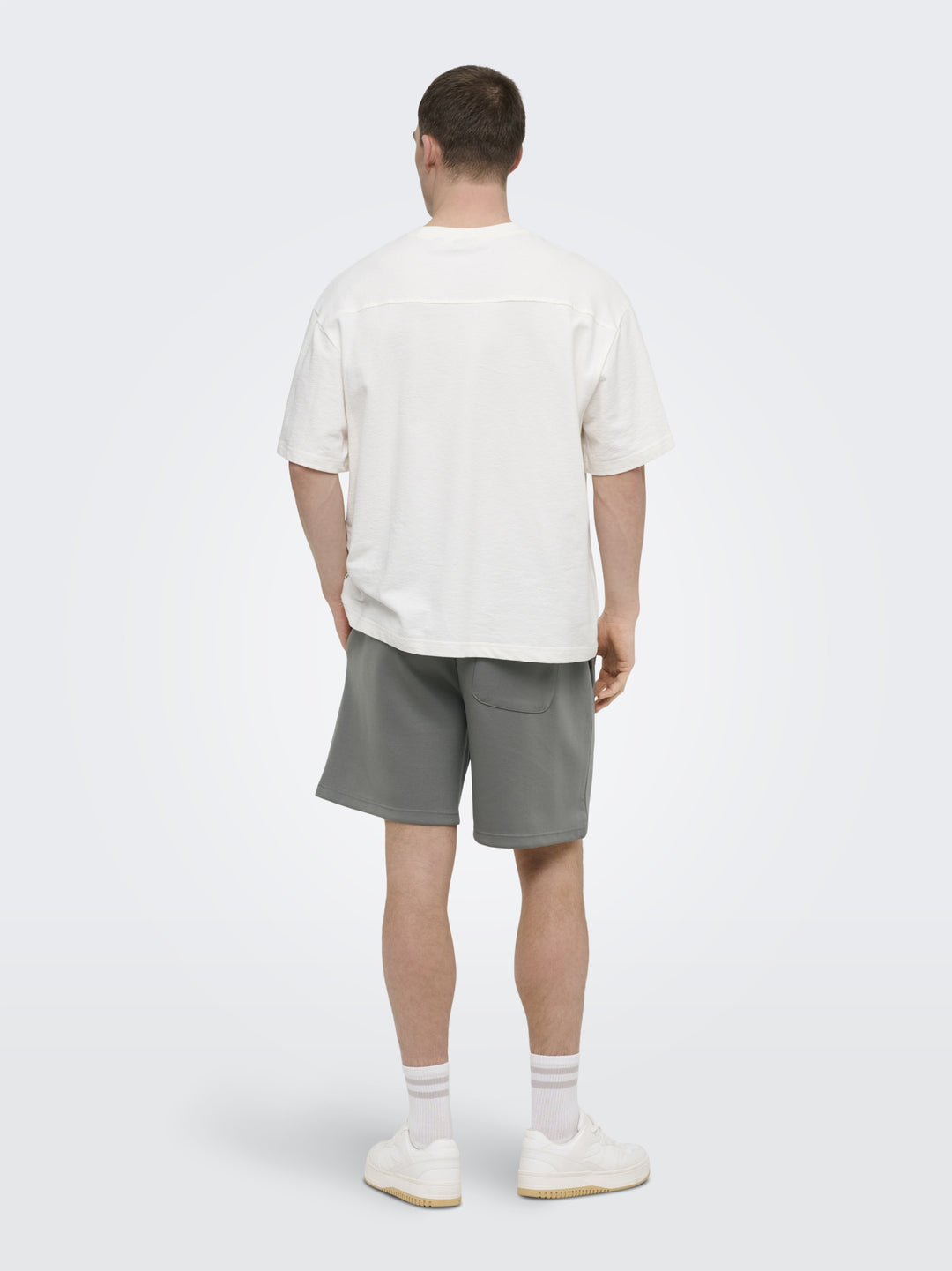 ONSLUCA LIFE RLX S SHORTS SWEAT, Sedona Sage 305644 Bild 4
