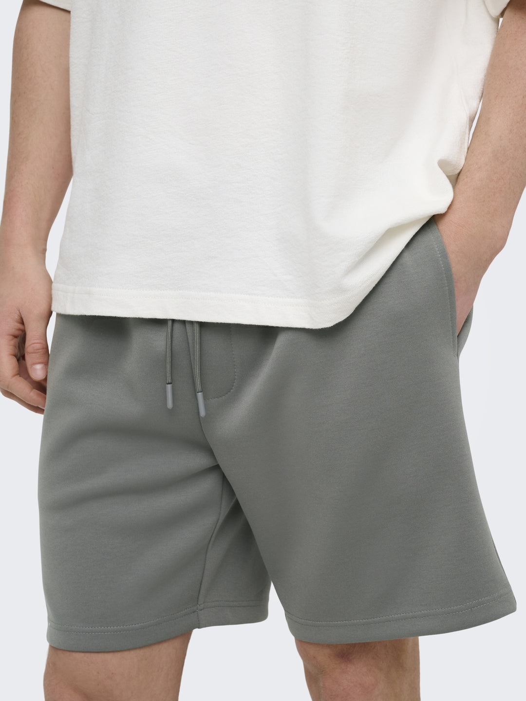 ONSLUCA LIFE RLX S SHORTS SWEAT, Sedona Sage 305644 Bild 5