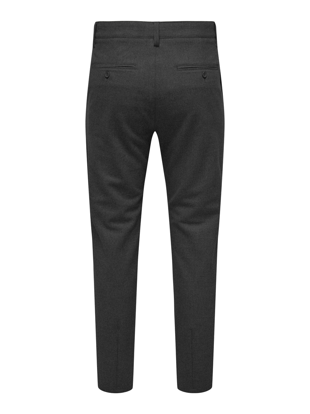 ONSMARK SLIM BRUSH PIQUE 0353 PANTS, Dark Grey Melange 187192 Bild 2