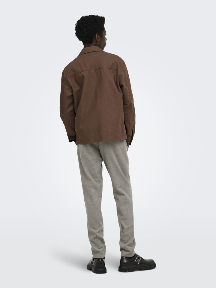 ONSMARK SLIM BRUSH PIQUE 0353 PANTS, Falcon 223682 Bild 5