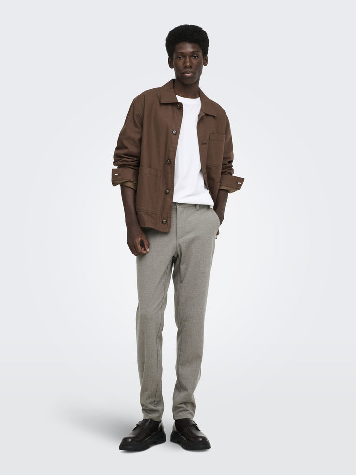 ONSMARK SLIM BRUSH PIQUE 0353 PANTS, Falcon 223682 Bild 6