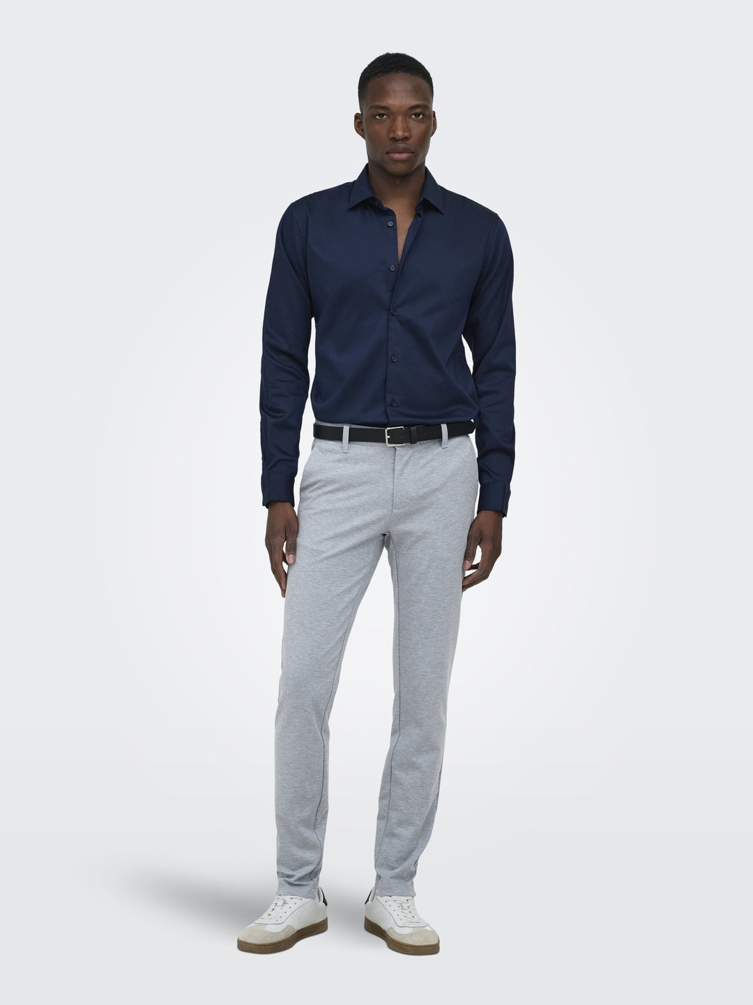 ONSMARK SLIM DITSY 020934 PANT NOOS, Blue Fog/LGM 214071002 Bild 6