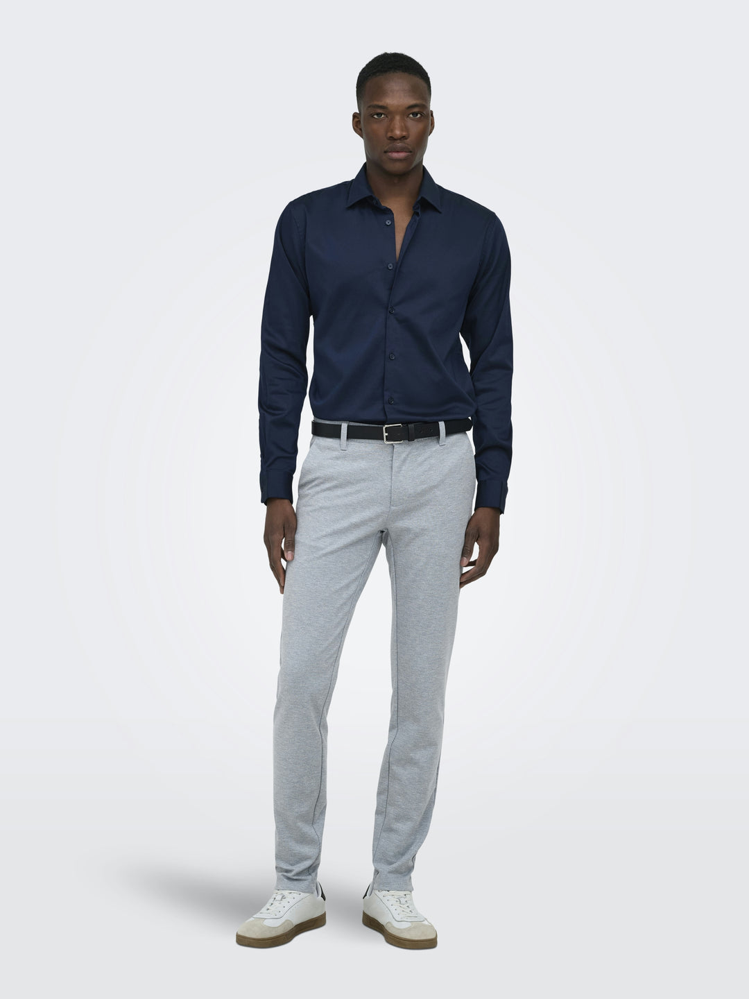 ONSMARK SLIM DITSY 020934 PANT NOOS, Blue Fog/LGM 214071002 Bild 6