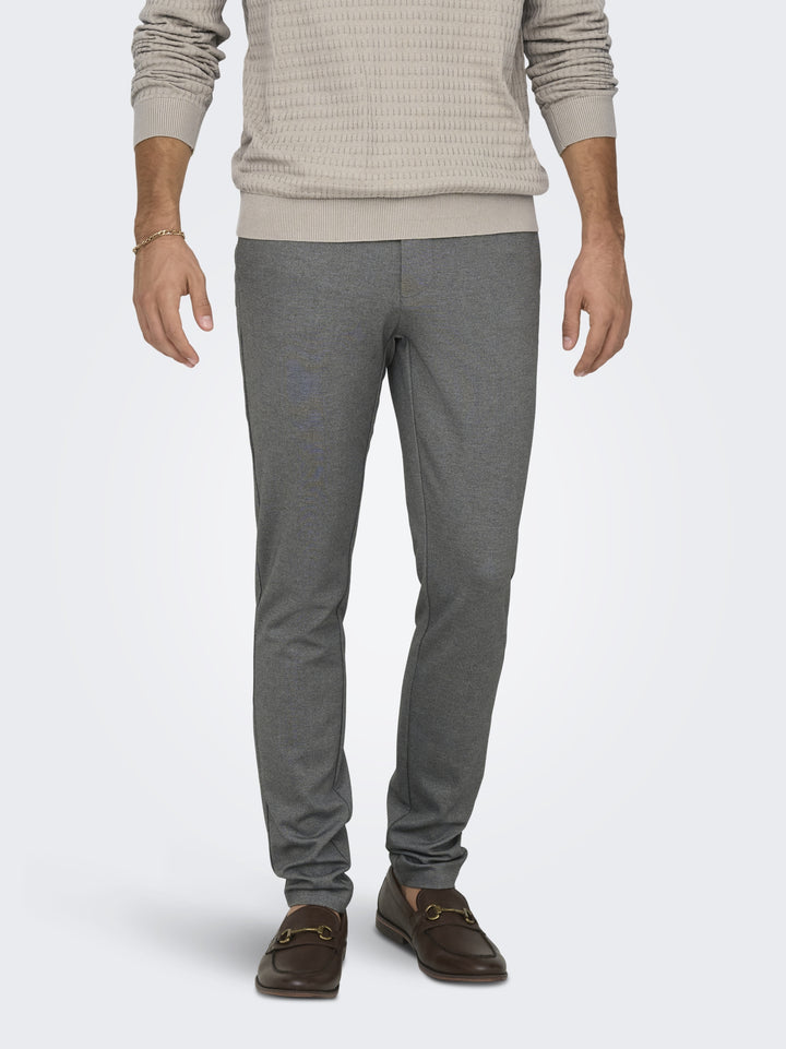 ONSMARK SLIM DITSY 020934 PANT NOOS, Silver Lining/MGM 261395001 Bild 6