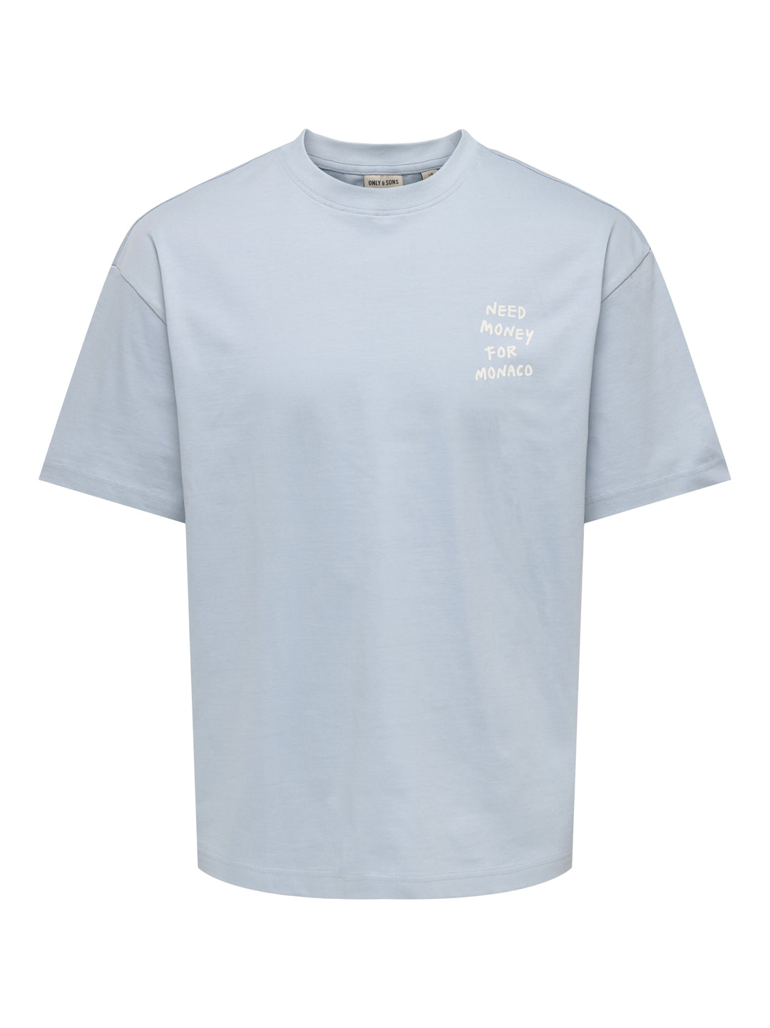 ONSMONEY LIFE LOOSE SS TEE, Dusty Blue/NEED MONEY FOR MONACO 216641003 Bild 1