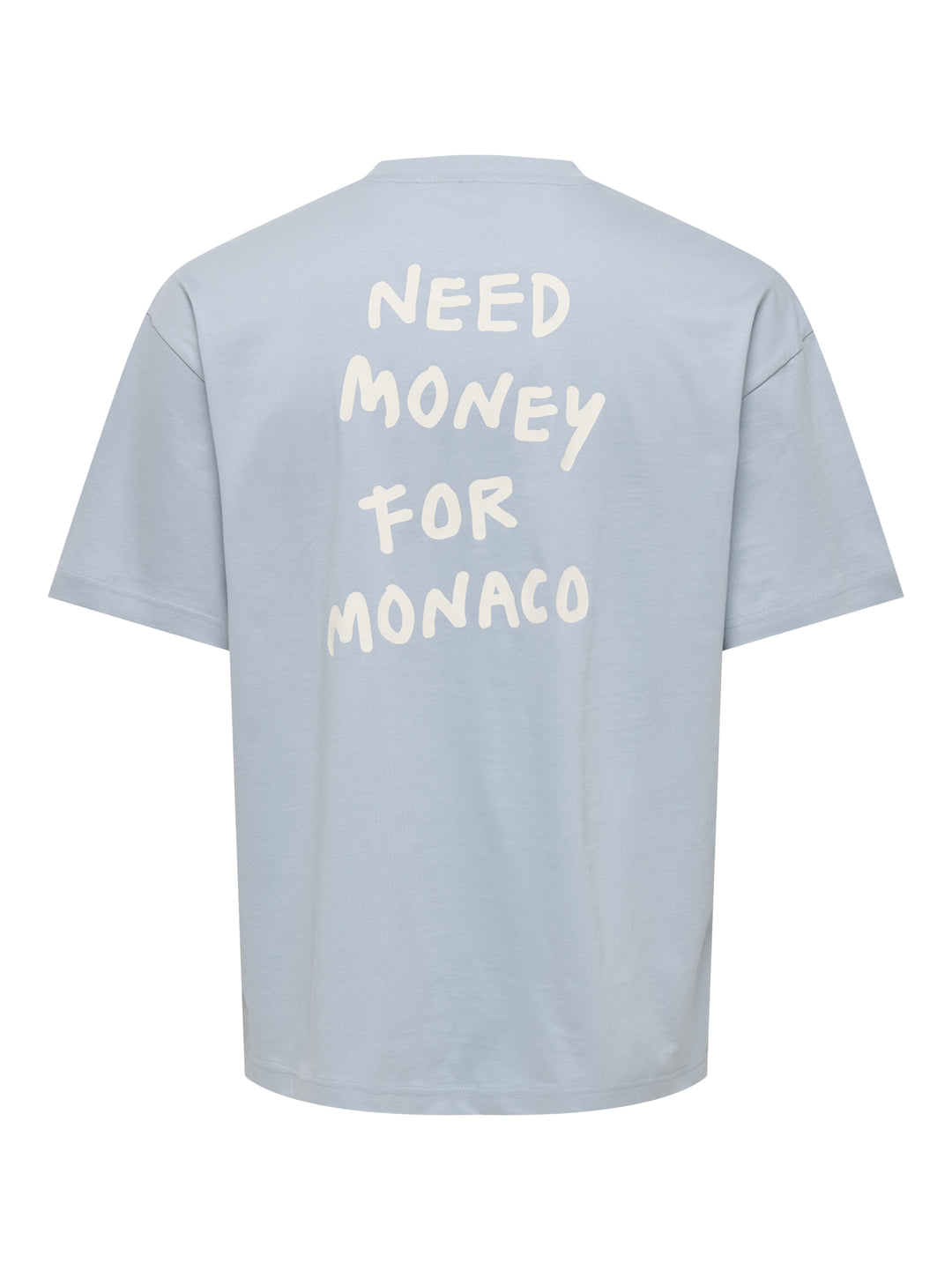 ONSMONEY LIFE LOOSE SS TEE, Dusty Blue/NEED MONEY FOR MONACO 216641003 Bild 2