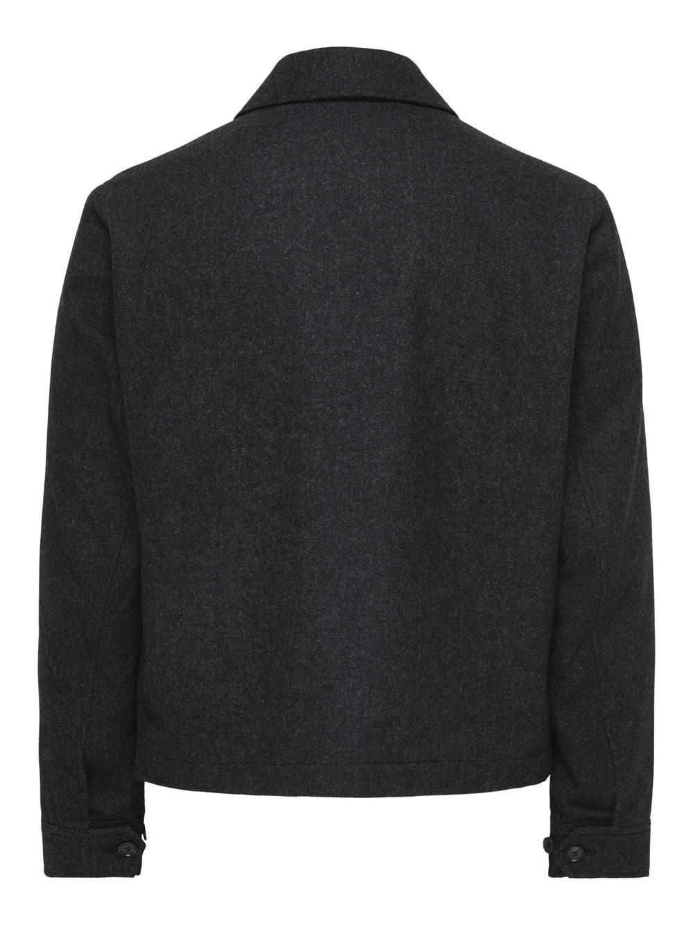 ONSOWEN WOOL JACKET OTW FRML, Black Melange/Black Herringbone 239339002 Bild 2