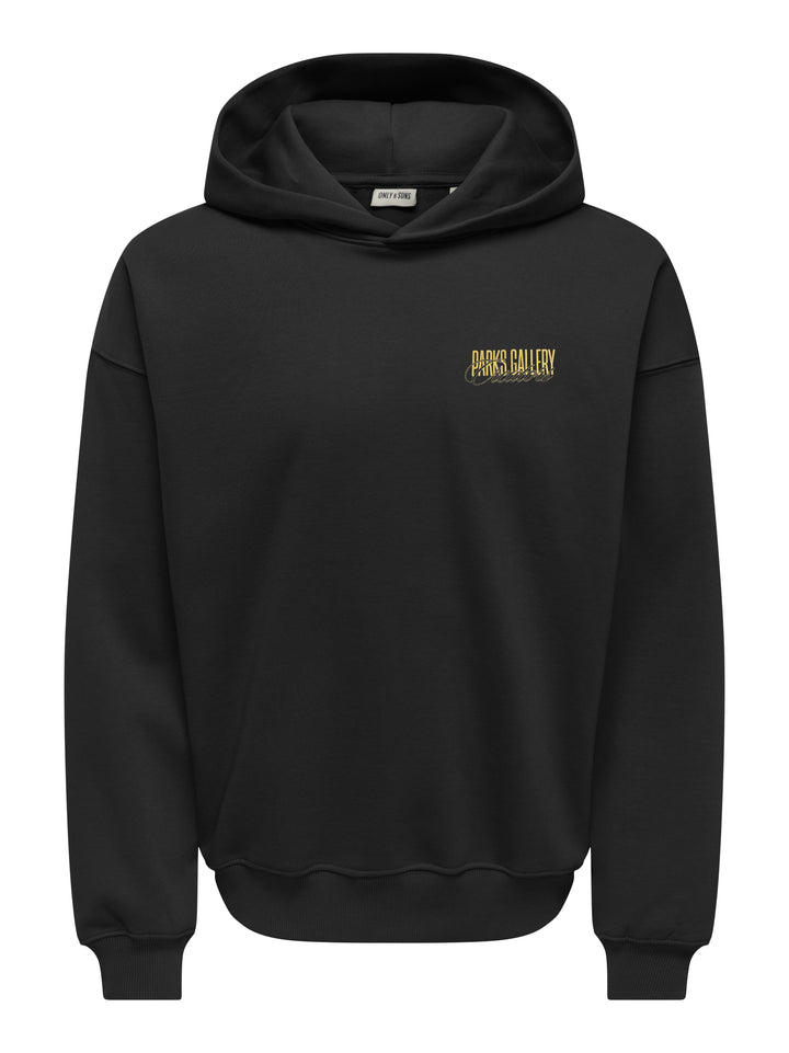 ONSPARKS GALLERY RLX  SWEAT HOODIE, Black/LOCAL CREATORS MUSTARD GOLD 187679006 Bild 1