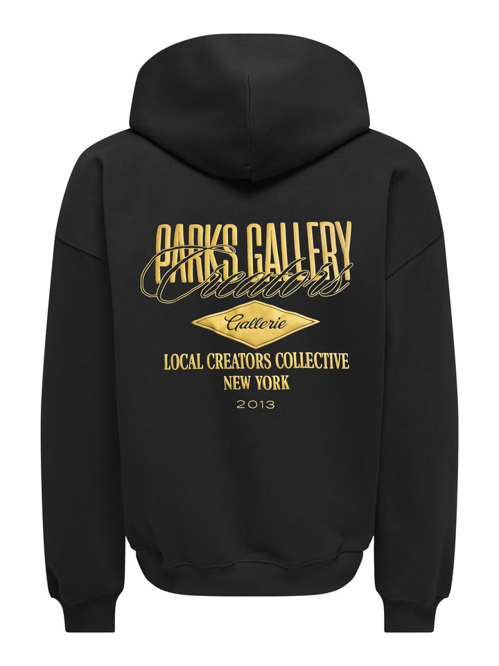 ONSPARKS GALLERY RLX  SWEAT HOODIE, Black/LOCAL CREATORS MUSTARD GOLD 187679006 Bild 2