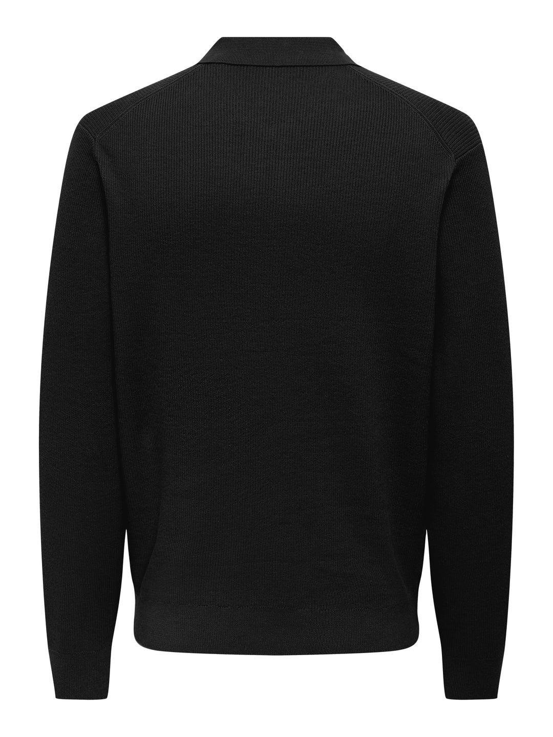 ONSPHIL REG 12 HALF ZIP POLO KNIT, Black 187679 Bild 2