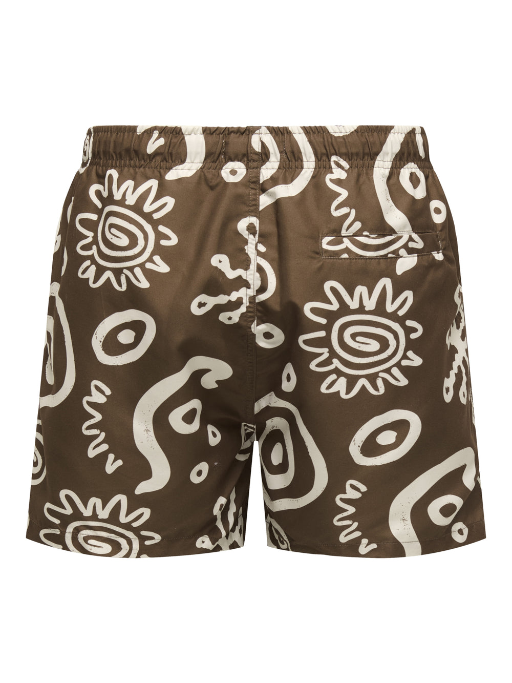 ONSPRINT PACK SWIM SHORT AOP, Cappuccino 306592 Bild 2