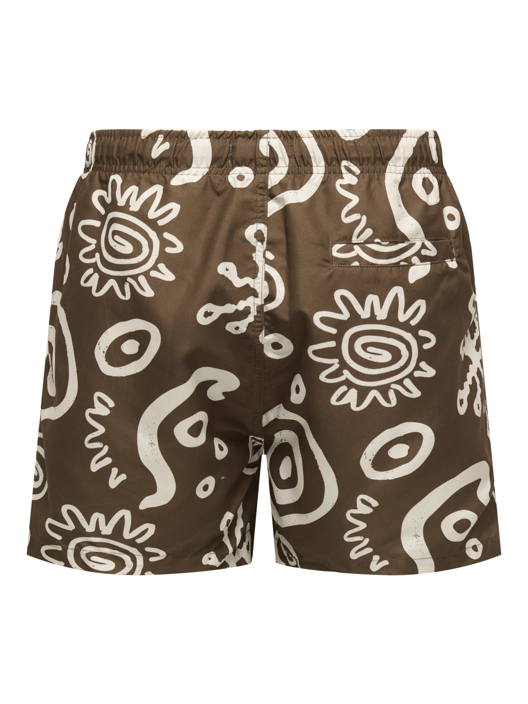 ONSPRINT PACK SWIM SHORT AOP, Cappuccino 306592 Bild 2