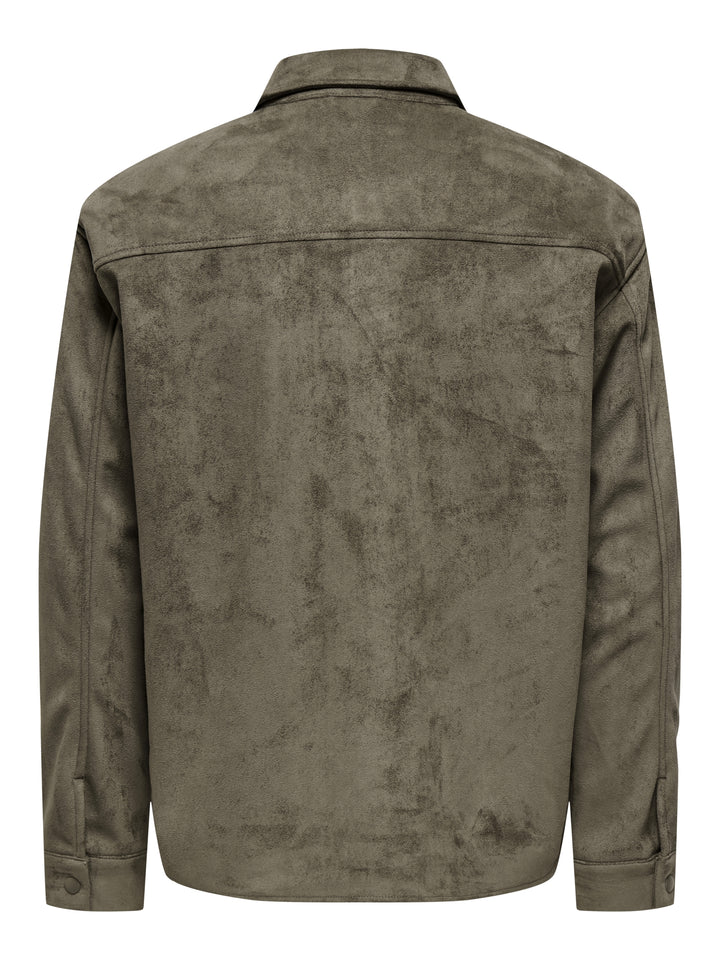 ONSRAVI FAKE SUEDE SHACKET OTW, Falcon 223682 Bild 2