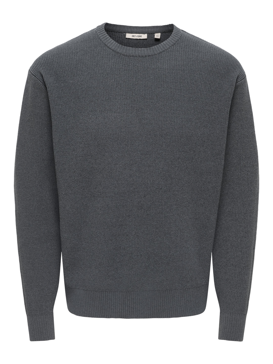 ONSRODGER RLX CREW NECK KNIT, Grey Pinstripe 209236 Bild 1
