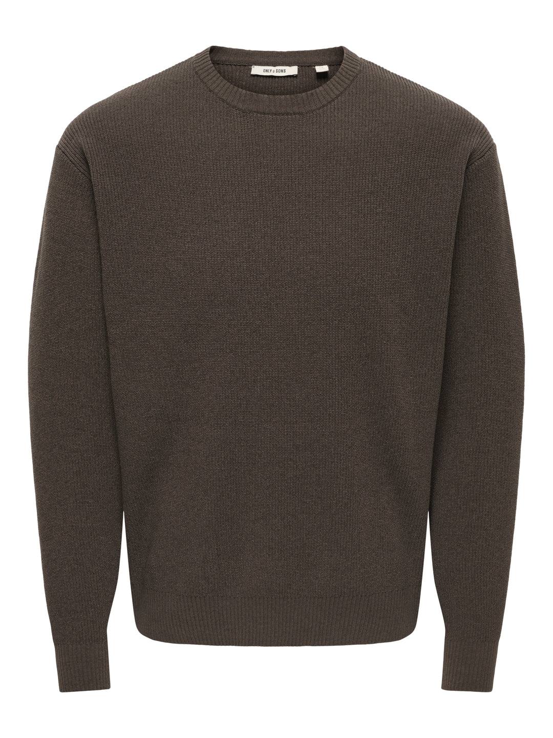 ONSRODGER RLX CREW NECK KNIT, Chocolate Brown 289315 Bild 1