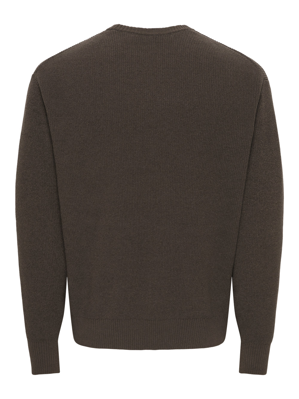 ONSRODGER RLX CREW NECK KNIT, Chocolate Brown 289315 Bild 2