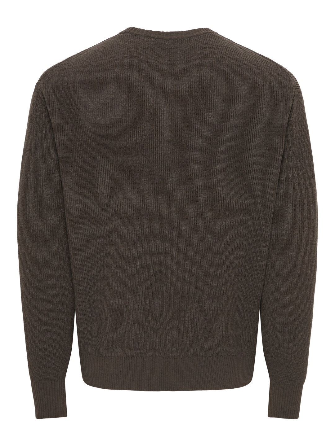 ONSRODGER RLX CREW NECK KNIT, Chocolate Brown 289315 Bild 2