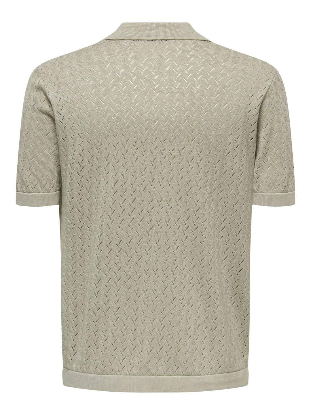 ONSSANTO REG SS RESORT SHIRT KNIT F, Pure Cashmere 305166 Bild 2